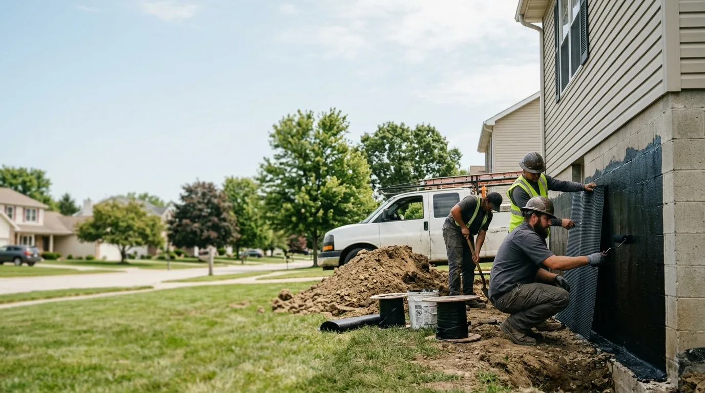 Basement Waterproofing in Fort Madison, IA near me